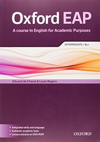 Portada del libro Oxford English for Academic Purposes Intermediate. Student's Book + DVD Pack