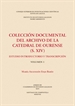 Portada del libro Colección documental del Archivo de la Catedral de Ourense (S. XIV): estudio introductorio y transcripción