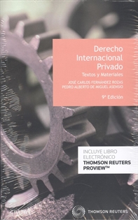 Books Frontpage Derecho internacional privado  (Papel + e-book)