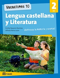 Portada del libro Vacaciones 10. Lengua castellana y Literatura 2 ESO