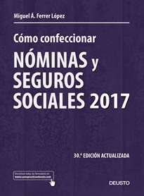 Books Frontpage Cómo confeccionar nóminas y seguros sociales 2017