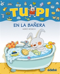 Portada del libro TUPI en la bañera (letra palo)