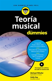 Portada del libro Teoría musical para Dummies