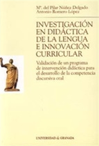 Portada del libro Investigacion en Didáctica de la Lengua e innovación curricular
