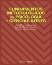 Portada del libro Fundamentos metodológicos en psicología y ciencias afines