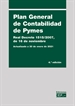 Portada del libro Plan General de Contabilidad de Pymes