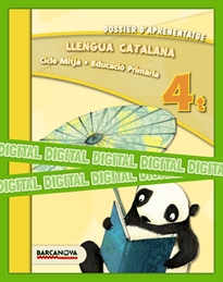 Portada del libro Llengua catalana 4t CM. Dossier digital (ed. 2014)