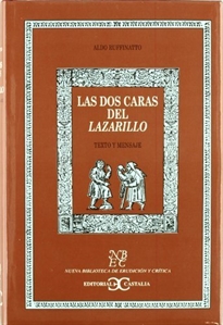 Portada del libro Las dos caras del Lazarillo. Texto y Mensaje                                    .