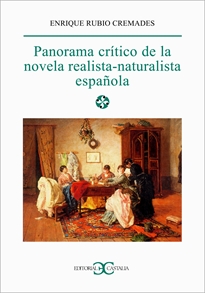Portada del libro Panorama crítico de la novela realista-naturalista española                     .