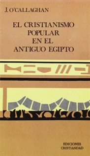 Portada del libro El cristianismo popular en el antiguo Egipto