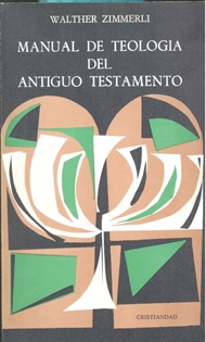 Portada del libro Manual de teología del Antiguo Testamento