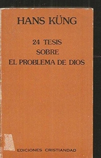 Portada del libro 24 tesis sobre el problema de Dios