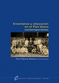 Books Frontpage Enseñanza y educación en el Pais Vasco contemporáneo
