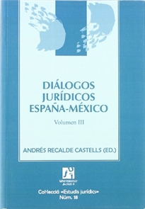 Books Frontpage Diálogos jurídicos España-México. III
