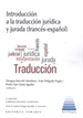 Portada del libro Introducción a la traducción jurídica y jurada (francés-español)