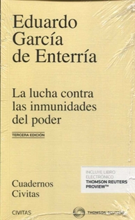 Books Frontpage La lucha contra las inmunidades del poder en el derecho administrativo (Papel + e-book)