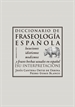 Portada del libro Diccionario de fraseología española