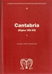 Portada del libro Cantabria (siglos VIII-XV)